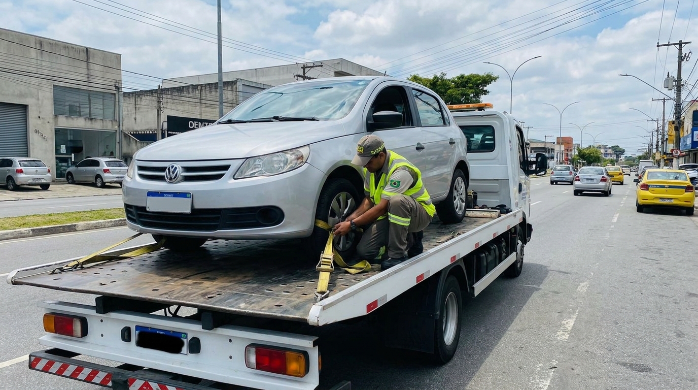Recolhimento após Colisão na Aparecida, Santos‑SP